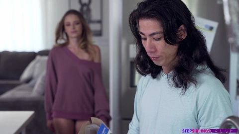 StepSiblingsCaught - Kyler Quinn - You Got Cum On My Sa