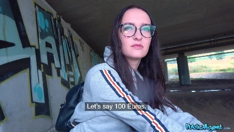 Hot Czech body fucked under bridge - Sasha Sparrow