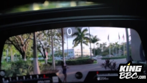 King BBC fucking Michelle Martinez in Escalade