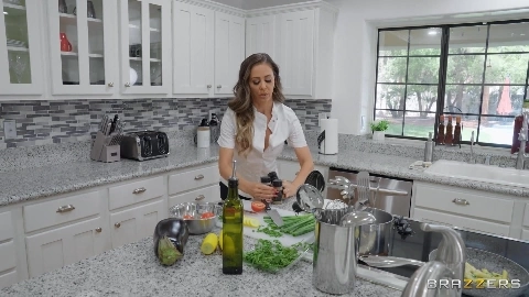 Cherie Deville Hot For The Head Chef - BrazzersExxtra