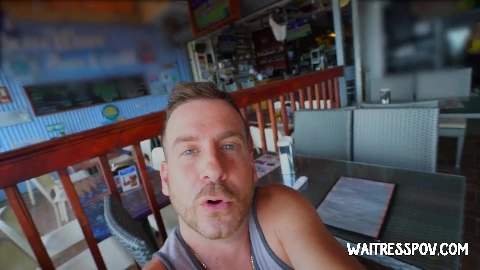 Waitress POV - Allie Addison - Cheater, cheater, dick-e