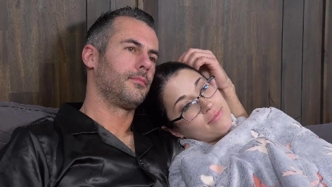 Alex Coal is warming up with a hard dick