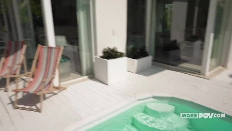 Oh So Hard Pool Boy Duties - Alexa Flexy