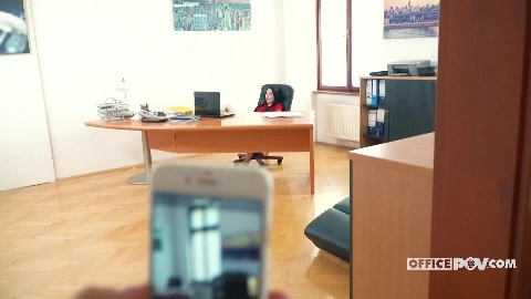 Masturbating At Work - Mia Evans