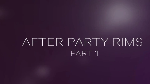 Dirty after party rimming with hot babe - Girls rimming