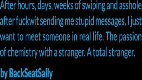 Tinder Taxi - XConfessions