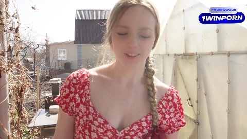 FUCKED a COLLECTIVE FARM WHORE - Arisha Mills