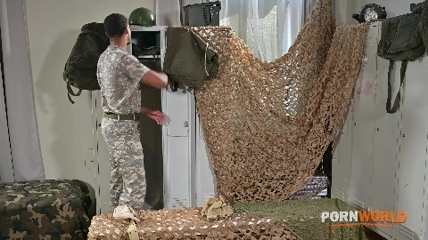 Nympho Blonde Gatita Veve Tempts Army Corporal Into Interracial Fuck Fest GP3239