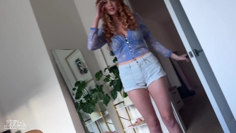 Big booby redhead housesitter breaks the rules while my mom was gone!! - Elly Clutch