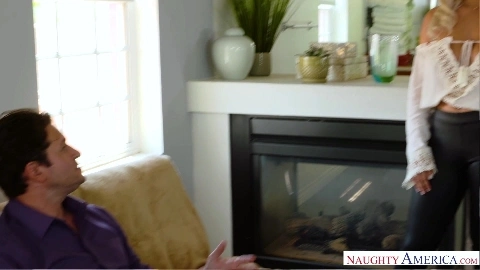 Kylie Page fucking in the bedroom with her outie pussy