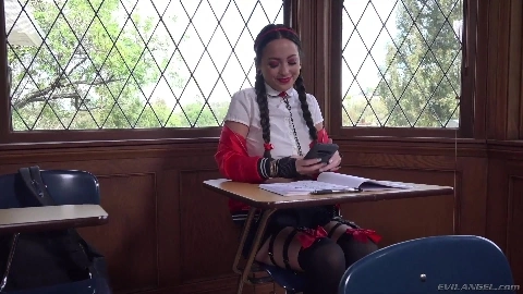 EvilAngel - Dominated Asian Schoolgirl Mi Squirts - Hookup Hotshot Sex Tapes 5 - Mi Ha Doan