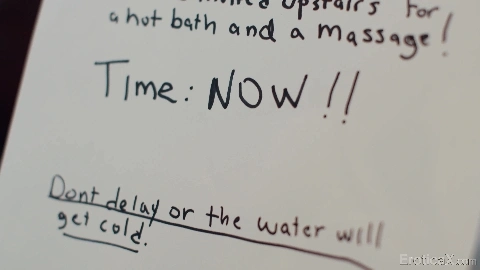 Hot Bath Massage - Seth Gamble Lana Sharapova