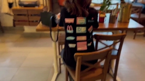 I checked the wardrobe and holes of the model in the clothes of MYDRIASIS - Lesya Moon