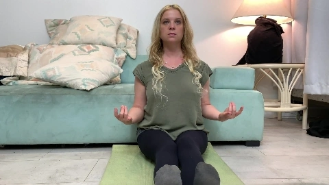 Stepmom Gets Fucked By Stepson While Doing Yoga To Help His Porn Addiction - Erin Electra