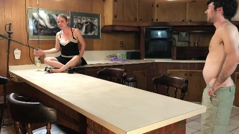 Stepbro Fucks Stepsis On The Counter Before Party - Erin Electra
