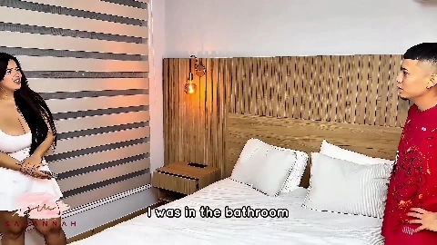 Cheating Wife has Wild Sex with her Young Stepson to keep a Secret from her - Savannah Watson