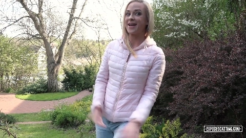 Sexy Blondie Gets A Mouthful Of Cum - Vinna Reed David Perry