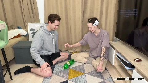 Strip Spin the Bottle with James and Sofia