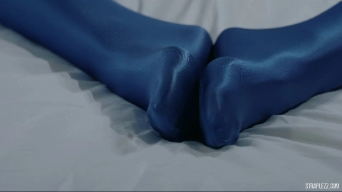 Rossy Bush Bree Haze in Satin Dress and Pantyhose Pounded by Rossy Bush