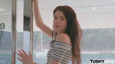 Petite Beauty Has Passionate DP Threesome 3 - Sophie Weber