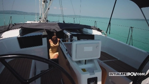 IntimatePOV - Amalia Davis Merida Sat Milan Cheek - Foursome On The Lake