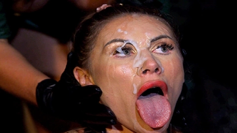 Army Bukkake - Callie Roks