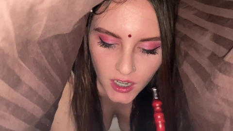 Girl under Blanket Treating Coronavirus Covid-19 (Smoking Hot) - Alyssa Quinn