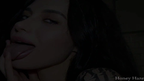 Gentle Blowjob Turns Onto Throat Fuck and Anal Creampie - Honey Haze