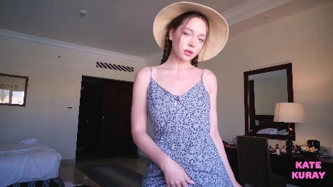 Blowjob for a Roommate on Vacation - Kate Kuray