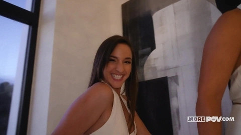 Milan Cheek And Amirah Adara Heavenly Brunette Threesome - MorePOV