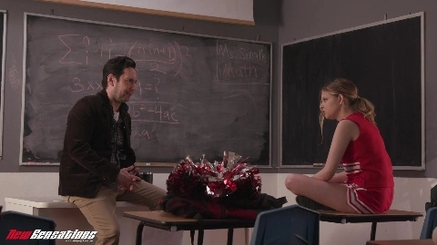 Coco Lovelock - Cheerleaders In Heat -Gets Deeply Creative In Class