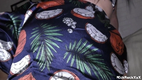 I fucked a juicy coconut my slutty exotic Neighbor - Nick Whitehard