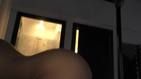 Hard Pounding athletic brunette & cum on her plump ass - Nick Whitehard