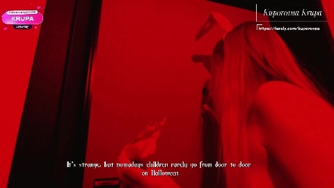 Trick or Treat¿ the Boogeyman at the Start of a Night of Sex - Kuporovaa Krupa