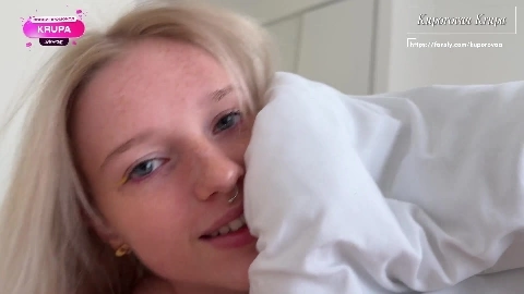 Stepbrother, Warm me up with your Body, Oh, with your DICK . Sex and Cumshot for my Stepsister's Sweet Pussy - Kuporovaa Krupa