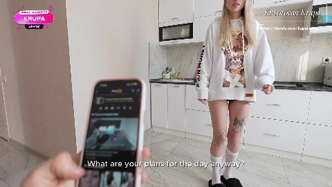 My best Friend Offered to Record a Sex Tape with her in Exchange for Keeping Quiet about her Work... - Kuporovaa Krupa