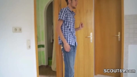 43yr Old German Milf Get Fucked by 18yr Old Boy at Work
