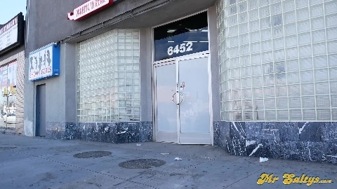 Lauren Goes To Video Store For Bukkake - Lauren Phillips