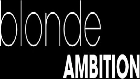 Carla, Abby - Blonde Ambition